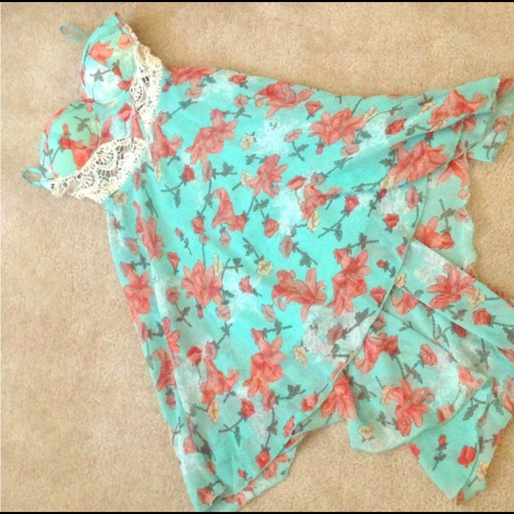 Hi-Lo Strapless Dress